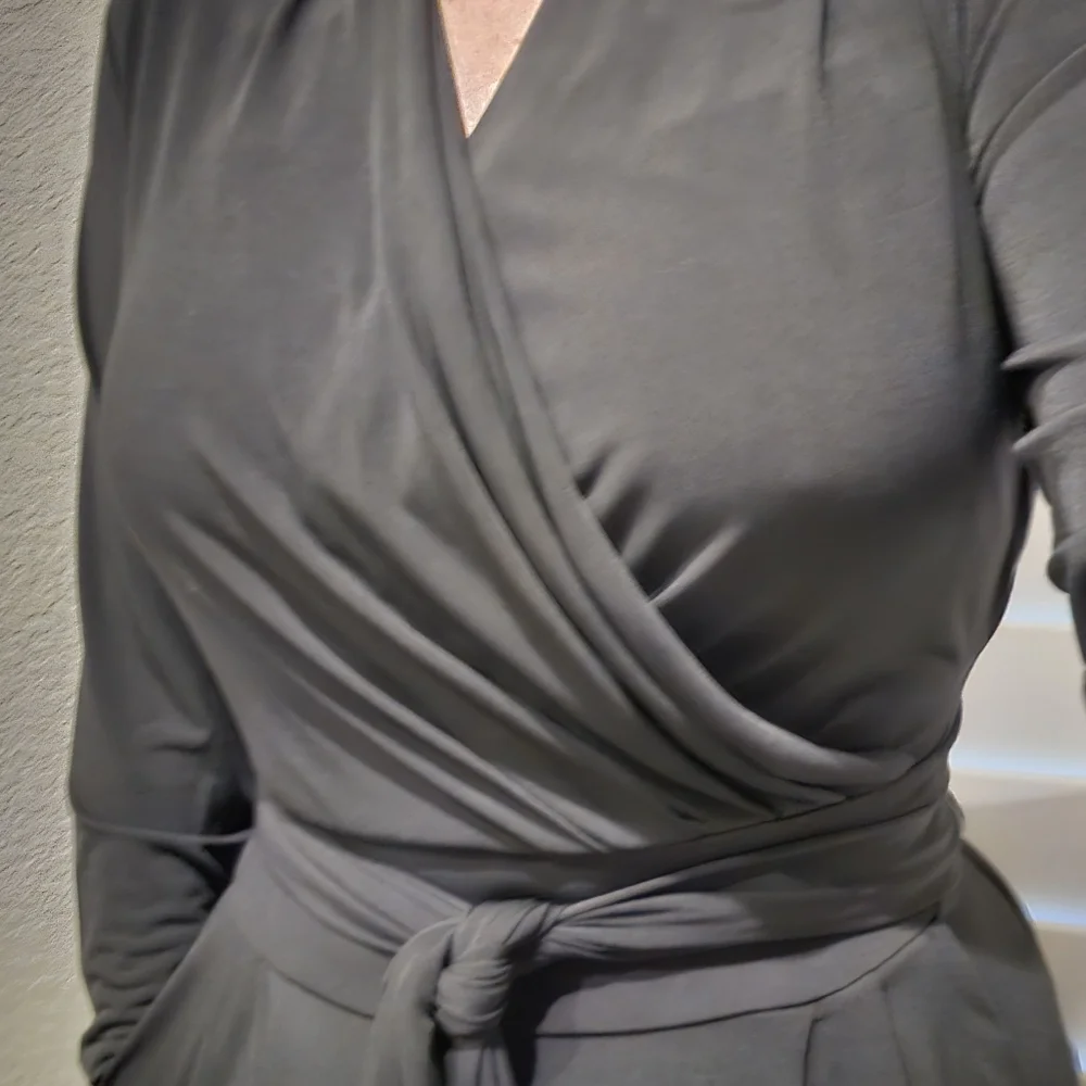 New York and Company faux wrap jumpsuit, medium - Picture 6 of 15